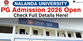 Nalanda University PG Admission 2026 Begins @nalandauniv.edu.in; Apply Till June 15